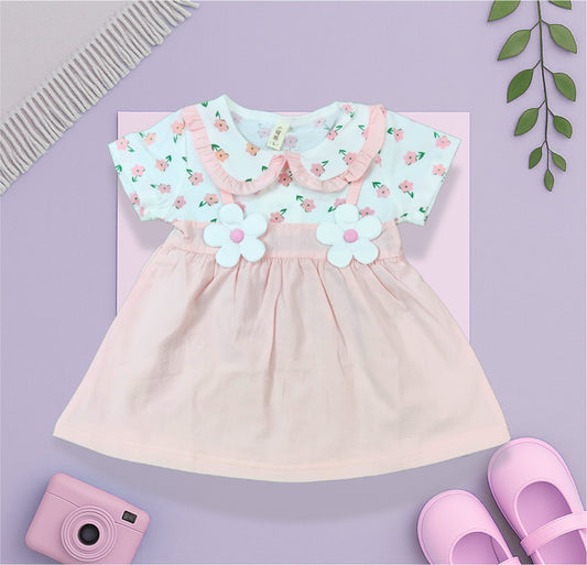 Spring Floral Frock Dress